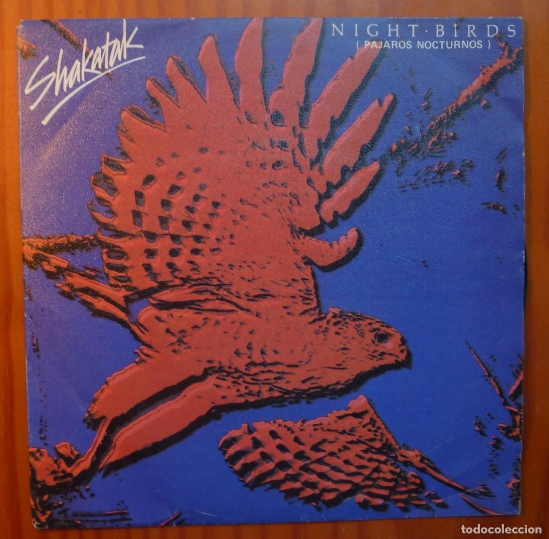 Discos de vinilo: SHAKATAK / NIGHT BIRDS / 1982 / SINGLE - Foto 1