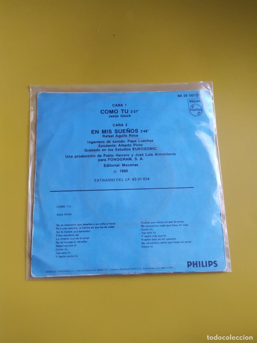 Discos de vinilo: Falcons - Como t&uacute; / En mis sue&ntilde;os 1980 - Foto 2