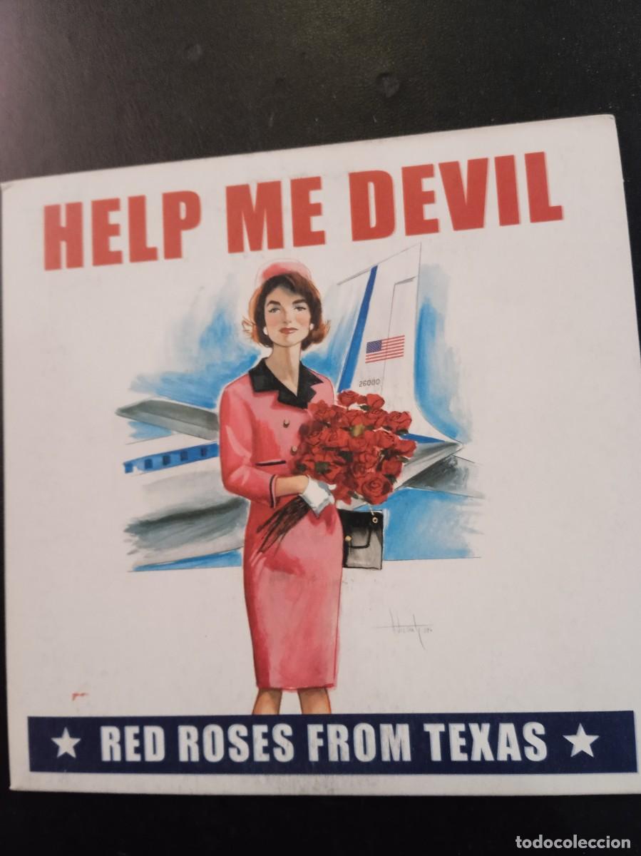 Discos de vinilo: HELP ME DEVIL- RED ROSES FROM TEXAS. EP - Foto 1