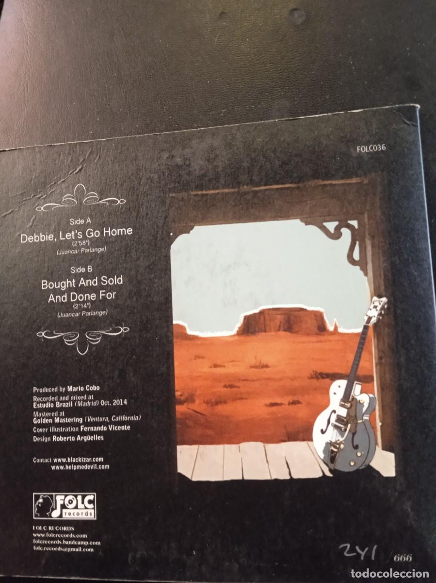 Discos de vinilo: HELP ME DEVIL- DEBBIE, LET&acute;S GO HOME. SINGLE - Foto 2