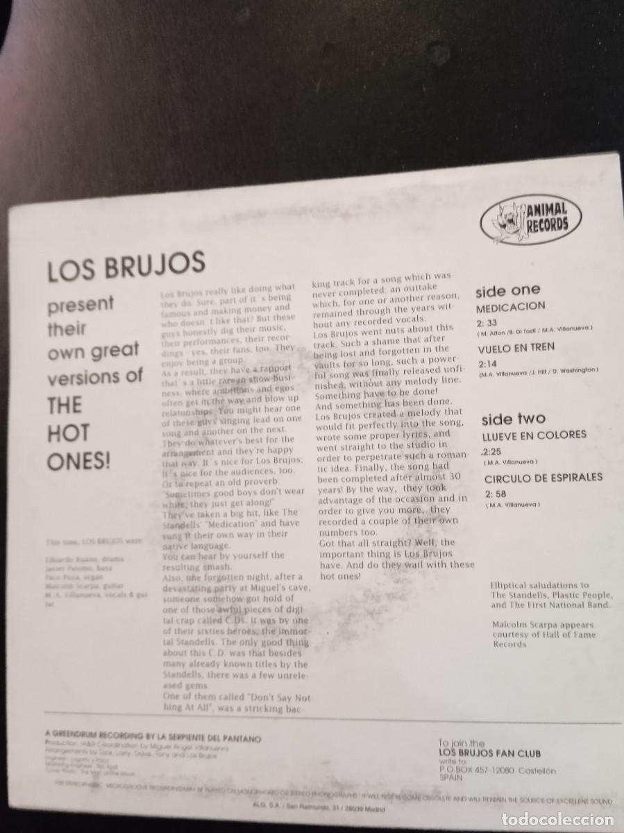Discos de vinilo: LOS BRUJOS- THE HOT ONES! EP - Foto 2