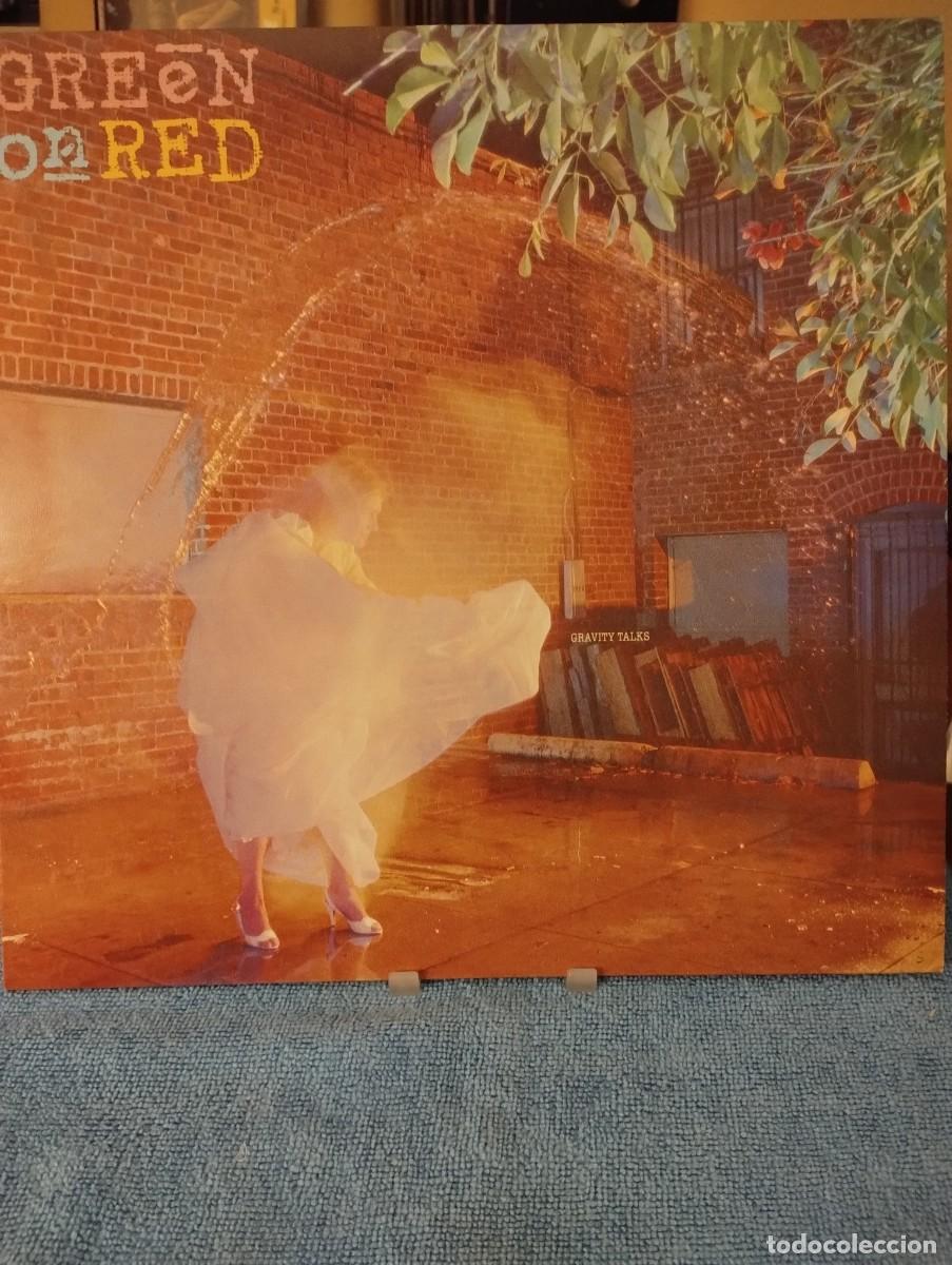 Discos de vinilo: GREEN ON RED Gravity talks (Slash 70262, Francia 1984) - Foto 1