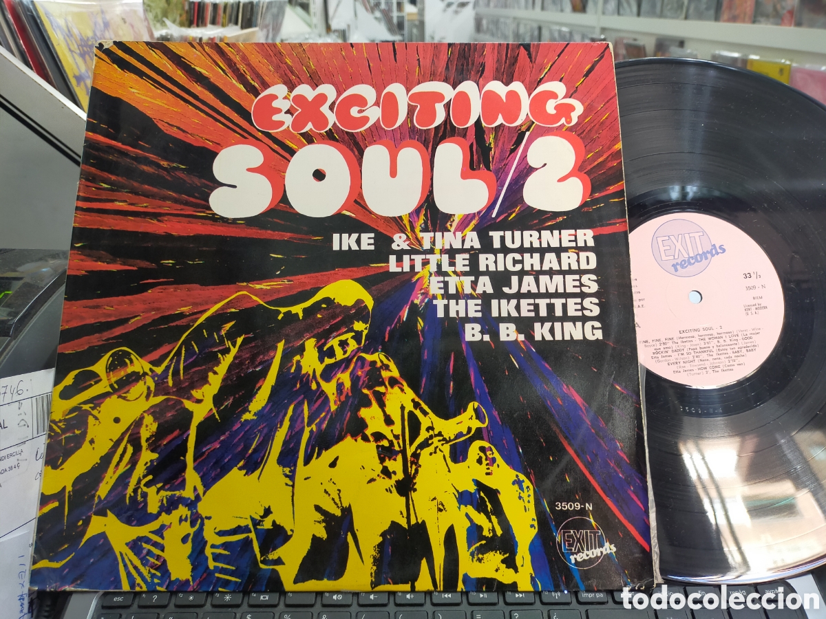 Disques de vinyle: Exciting soul 2 lp Espa&ntilde;a 1969