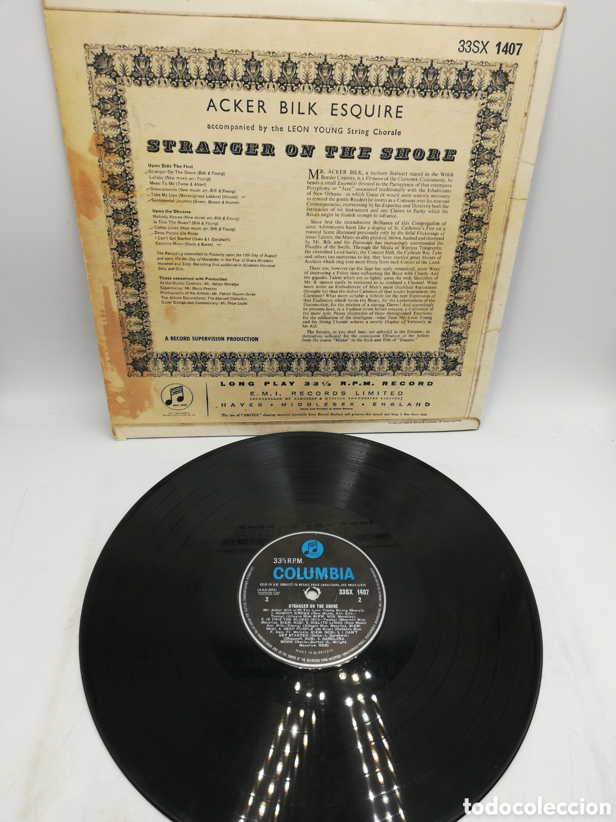 Discos de vinilo: Stranger on the Shore. Acker Bilk Esquire. - Foto 6