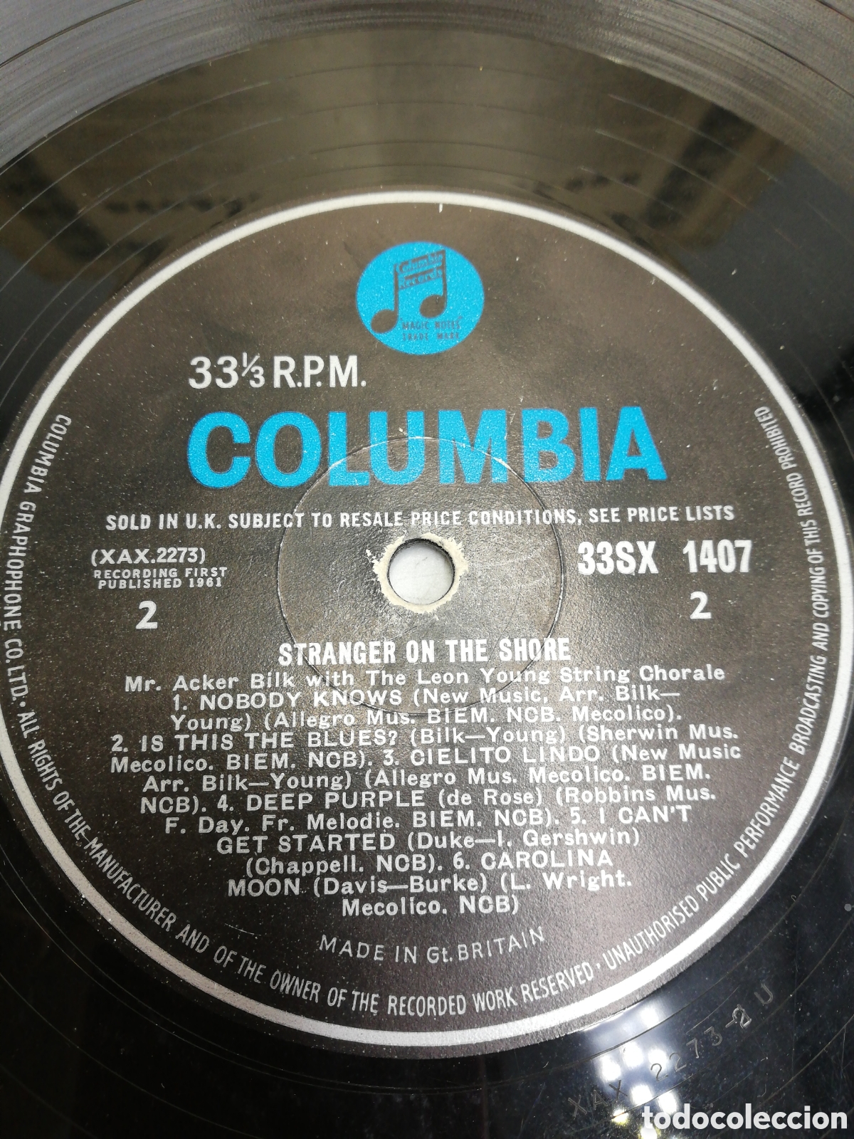 Discos de vinilo: Stranger on the Shore. Acker Bilk Esquire. - Foto 7