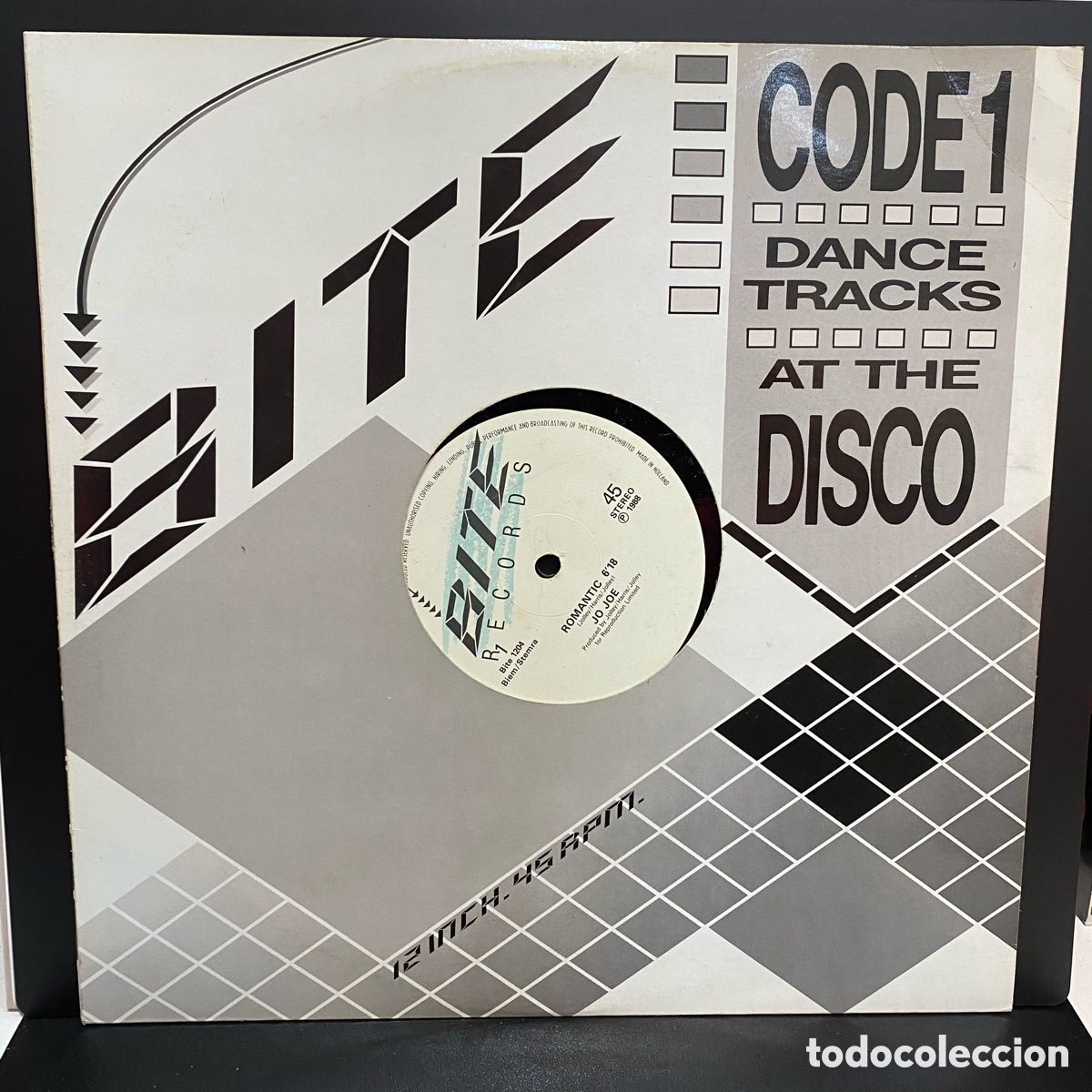 Discos de vinilo: Jo Joe - Romantic (12&rdquo;) - Foto 2
