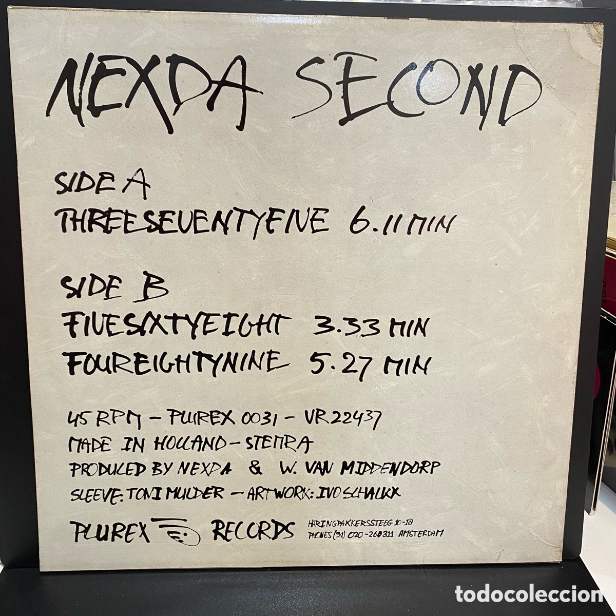 Discos de vinilo: Nexda - Second (12&rdquo;) - Foto 2