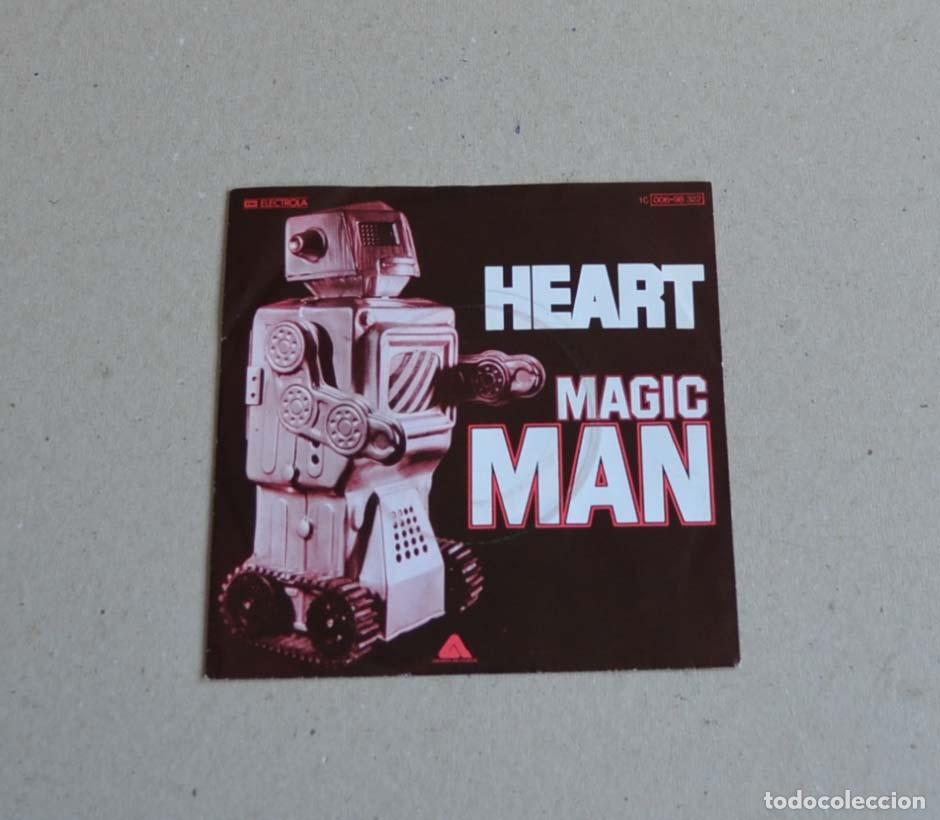 Discos de vinilo: HEART - MAGIC MAN (ed. ALEMANIA 1976) - Foto 1