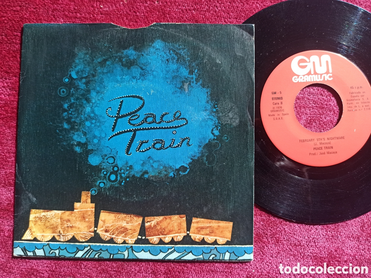 Discos de vinilo: Peace Train &lrm;&ndash; Elegy To Butler single - Foto 1