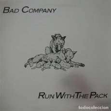 Discos de vinilo: BAD COMPANY (3) - RUN WITH THE PACK (LP, ALBUM, GAT)
