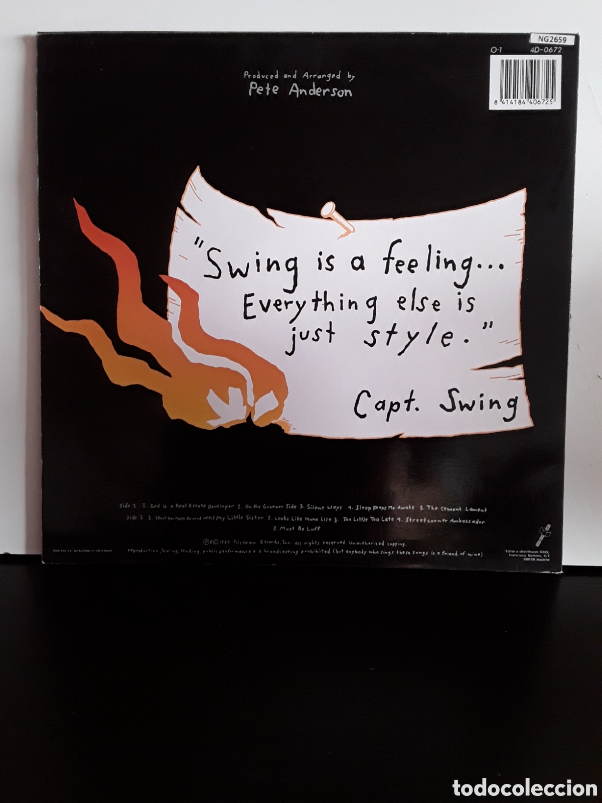 Discos de vinilo: Michelle Shocked &ndash; Captain Swing - Foto 2