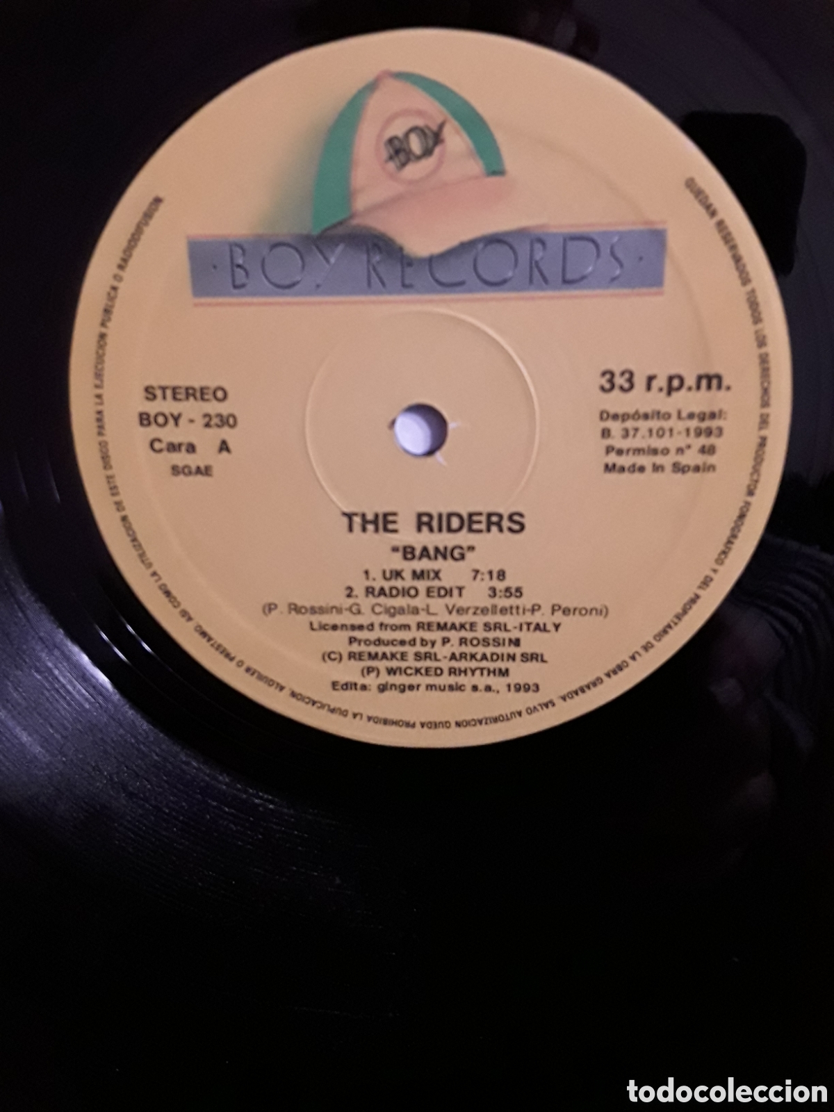 Discos de vinilo: The Riders &lrm;&ndash; Bang - Foto 2