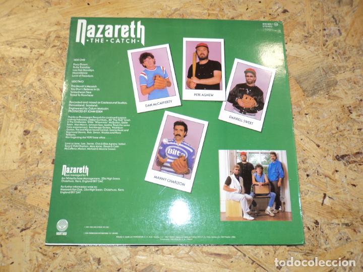 Discos de vinilo: NAZARETH - THE CATCH (SPAIN 1984) - Foto 2