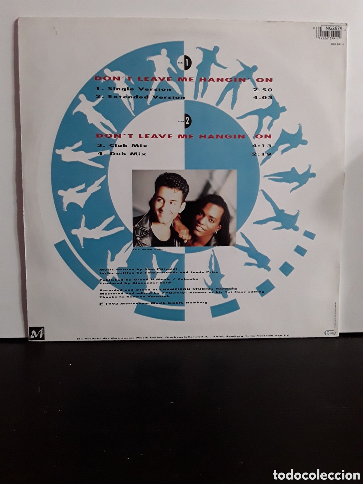 Discos de vinilo: Two Nations &lrm;&ndash; Dont Leave Me Hangin On - Foto 2