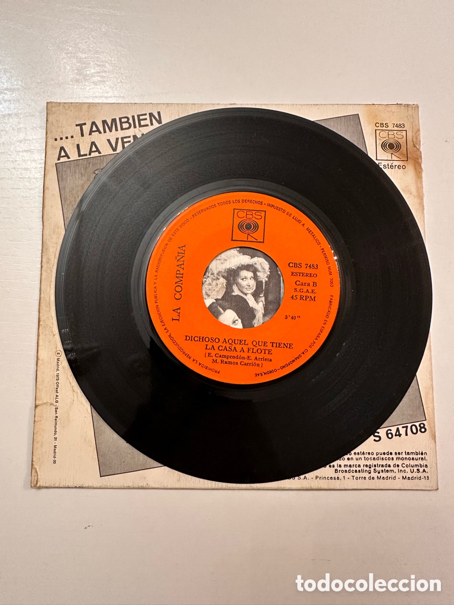 Discos de vinilo: LA COMPA&Ntilde;&Iacute;A - EL SOLDADITO &hellip; 1973 CBS - Foto 5