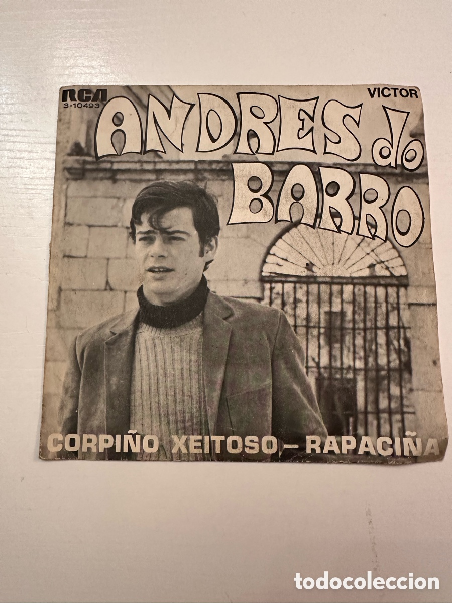 Discos de vinilo: ANDR&Eacute;S DO BARRO - CORPI&Ntilde;O XEITOSO / RAPACI&Ntilde;A - Foto 1