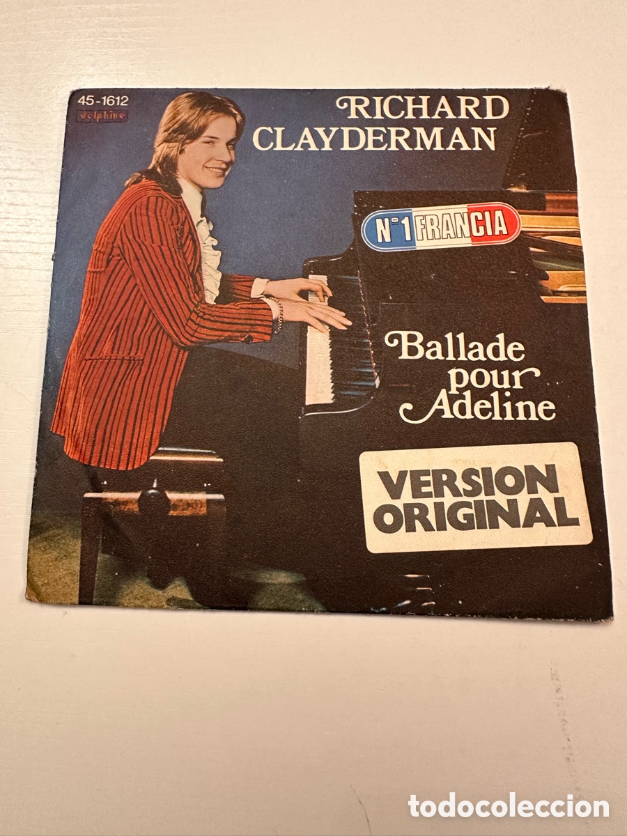 Discos de vinilo: RICHARD CLAYDERMAN - BALLADE POUR ADELINE - Foto 1