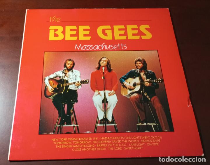 Discos de vinilo: BEE GEES - MASSACHUSETTS - LP - 1983 - UK - Foto 1