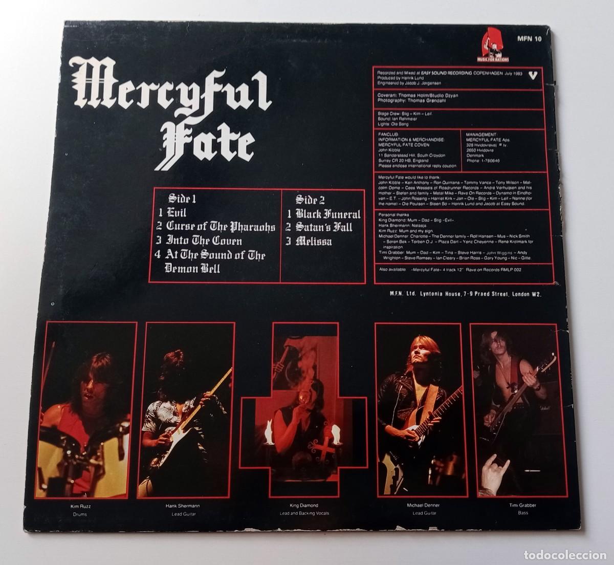 Discos de vinilo: LP MERCYFUL FATE - MELISSA - Foto 2