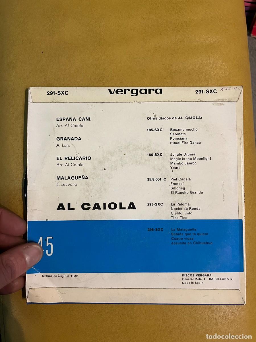 Discos de vinilo: Al Caiola &lrm;&ndash; Espa&ntilde;a Ca&ntilde;&iacute; - Foto 2