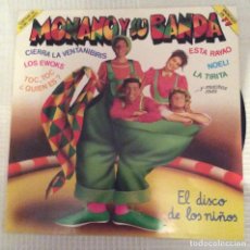 Discos de vinilo: MONANO Y SU BANDA - EL DISCO DE LOS NIÑOS