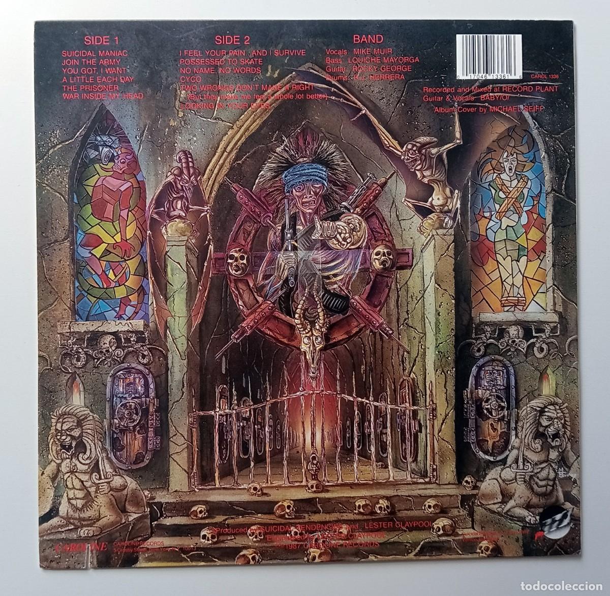 Discos de vinilo: LP SUICIDAL TENDENCIES - JOIN THE ARMY - Foto 2