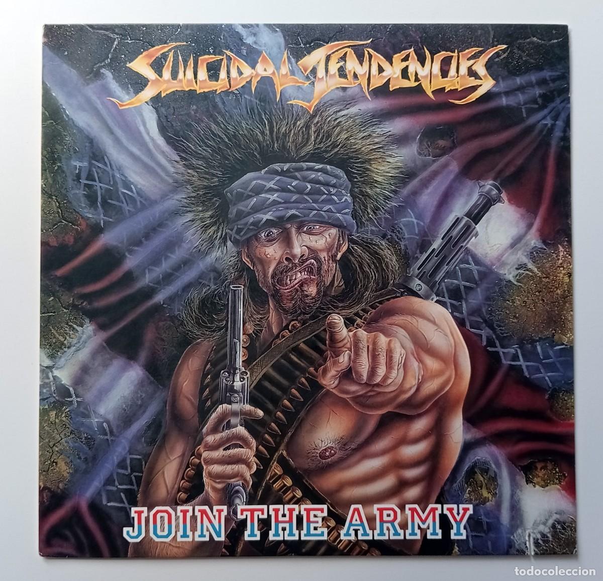 Discos de vinilo: LP SUICIDAL TENDENCIES - JOIN THE ARMY - Foto 1