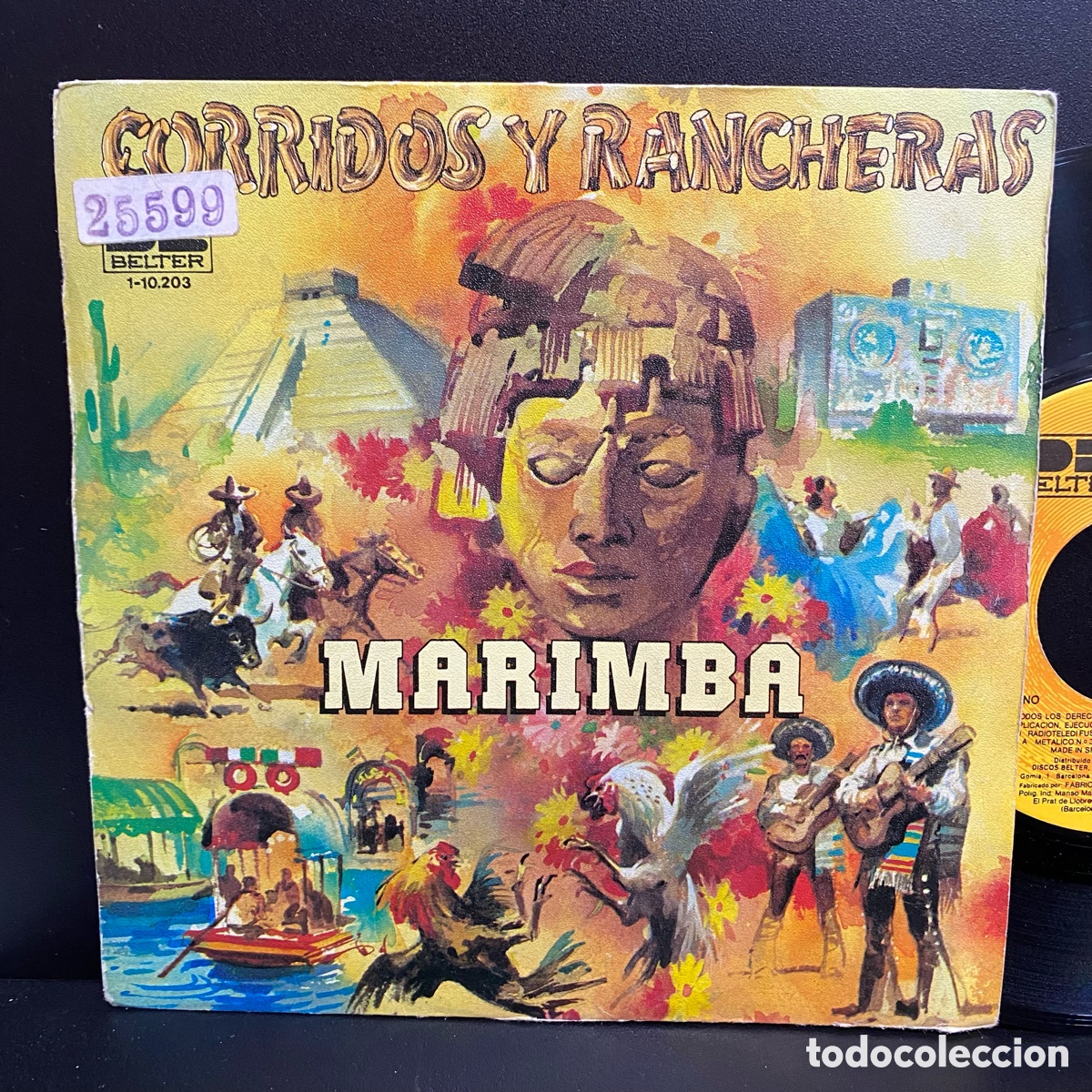 Discos de vinilo: Marimba - Corridos Y Rancheras (7&rdquo;, Single) 1981/ES - Foto 1