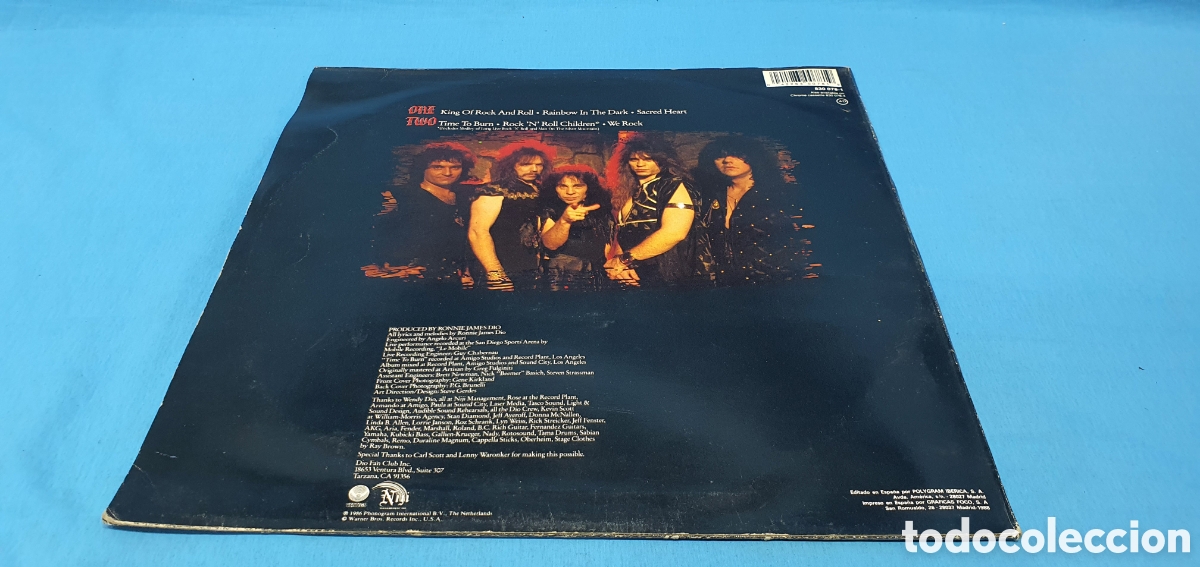 Discos de vinilo: DISCO DE VINILO DIO INTERMISSION. 1986 - Foto 2