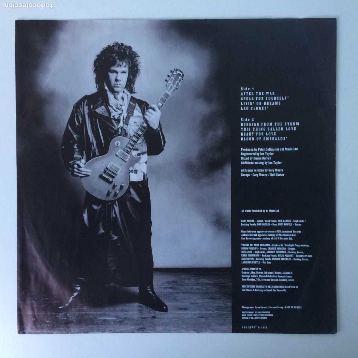 Discos de vinilo: Gary Moore &lrm;&ndash; After The War , Germany 1989 Germany* - Foto 3