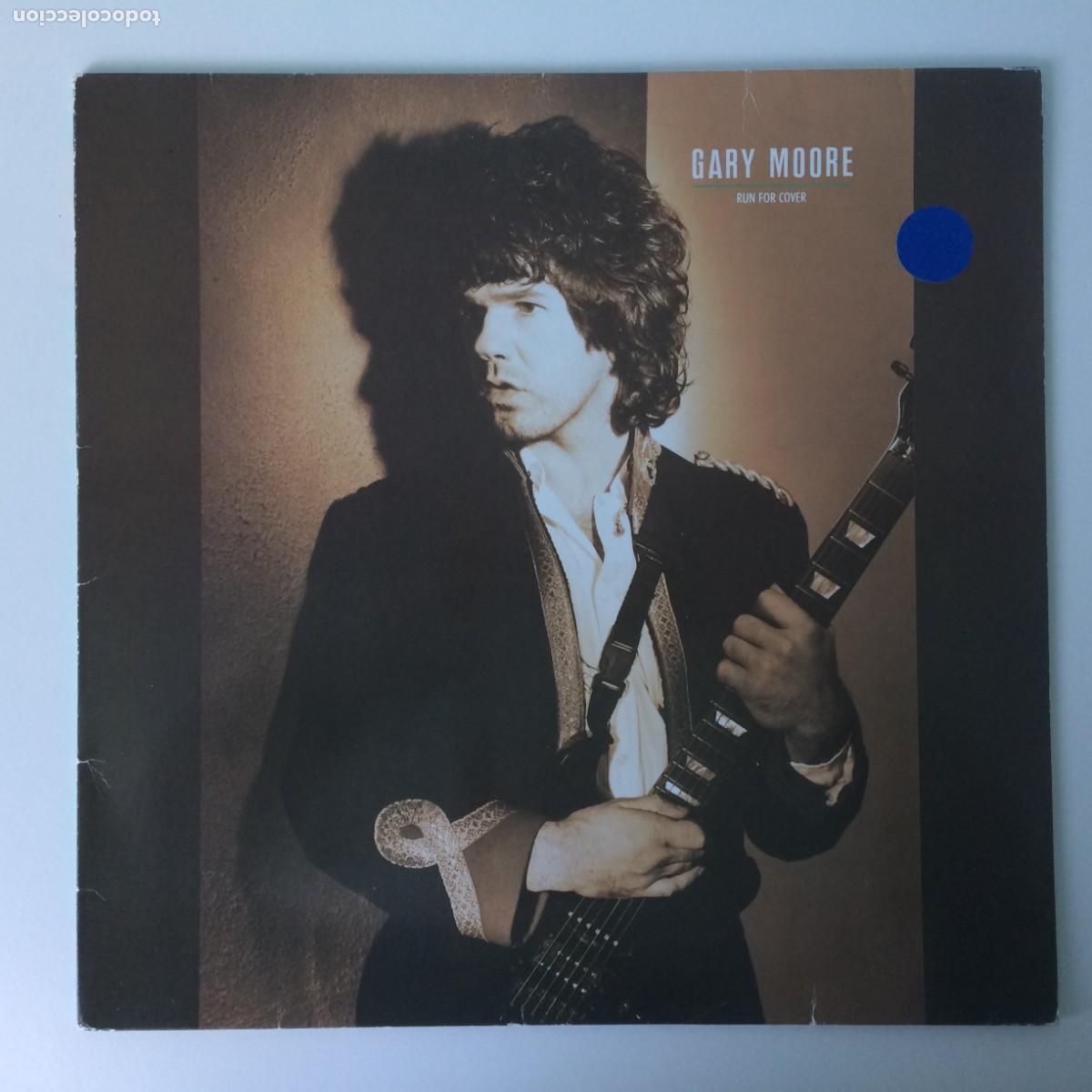 Discos de vinilo: Gary Moore &lrm;&ndash; Run For Cover , Germany 1985 10 Records - Foto 1