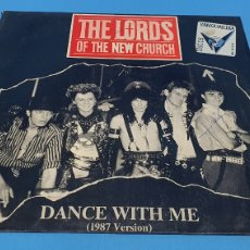 Discos de vinilo: DISCO DE VINILO THE LORDS OF THE NEW CHURCH. DANCE WITH ME(1987 VERSION)