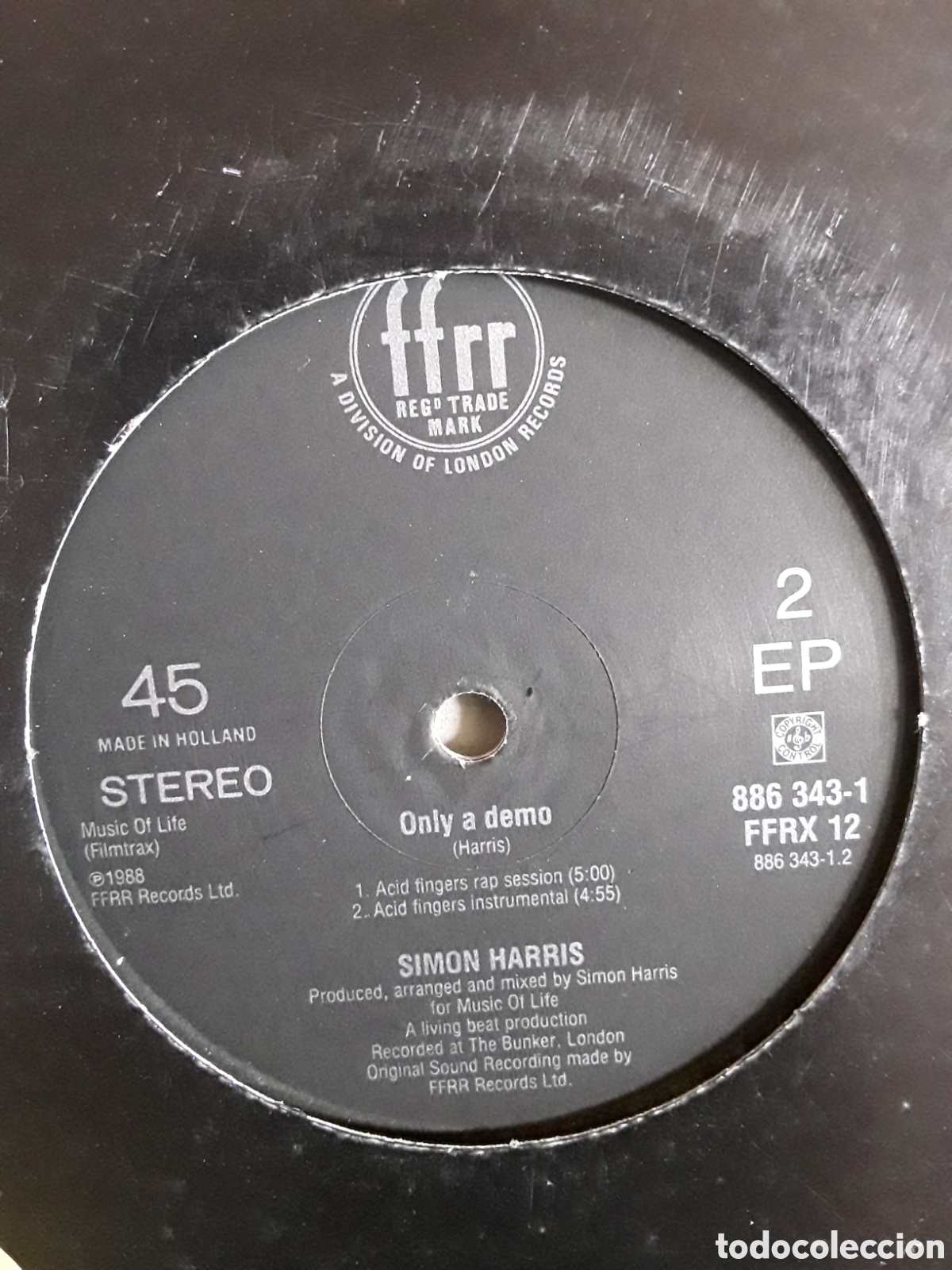 Discos de vinilo: Simon Harris &lrm;&ndash; Here Comes That Sound - Foto 2