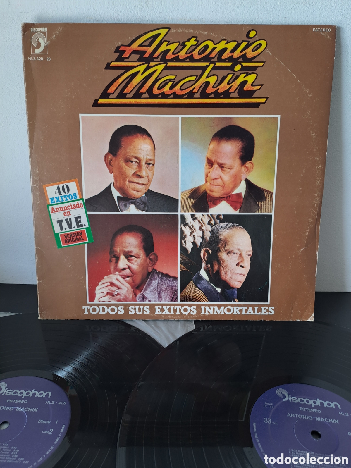 Discos de vinilo: ANTONIO MACHIN. 2 LP. B.1 - Foto 1