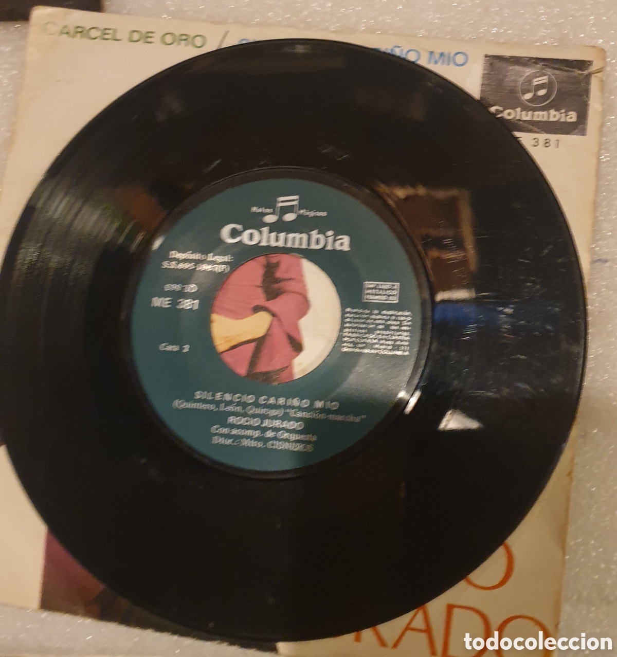 Discos de vinilo: Rocio jurado - C&aacute;rcel de oro - Foto 2
