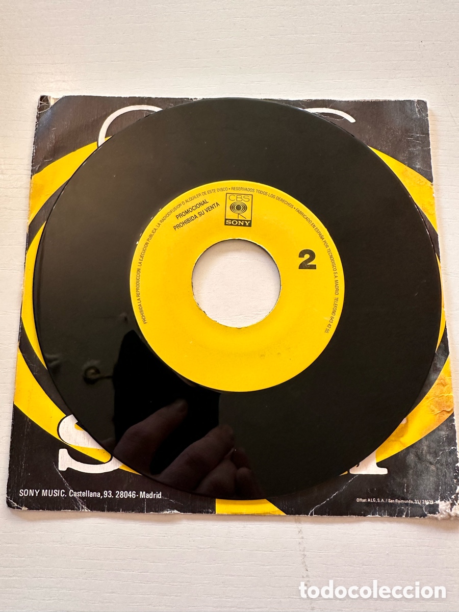 Discos de vinilo: NOCTURNE - SINGLE 1991 - PROMO - Foto 5