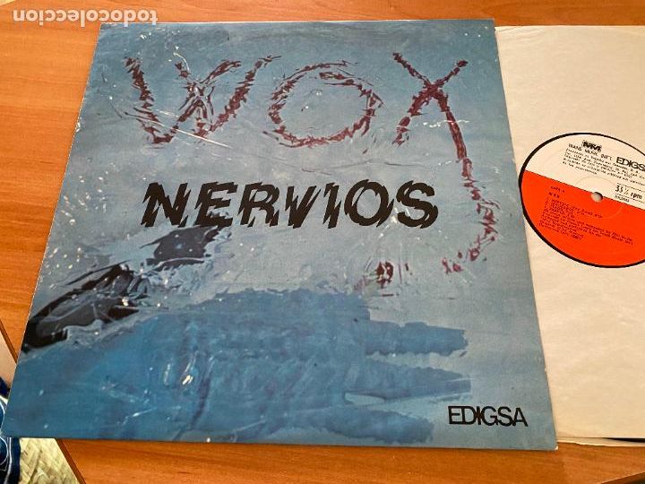 Discos de vinilo: WOX (NERVIOS) LP ESPA&Ntilde;A 1982 (B-46) - Foto 1