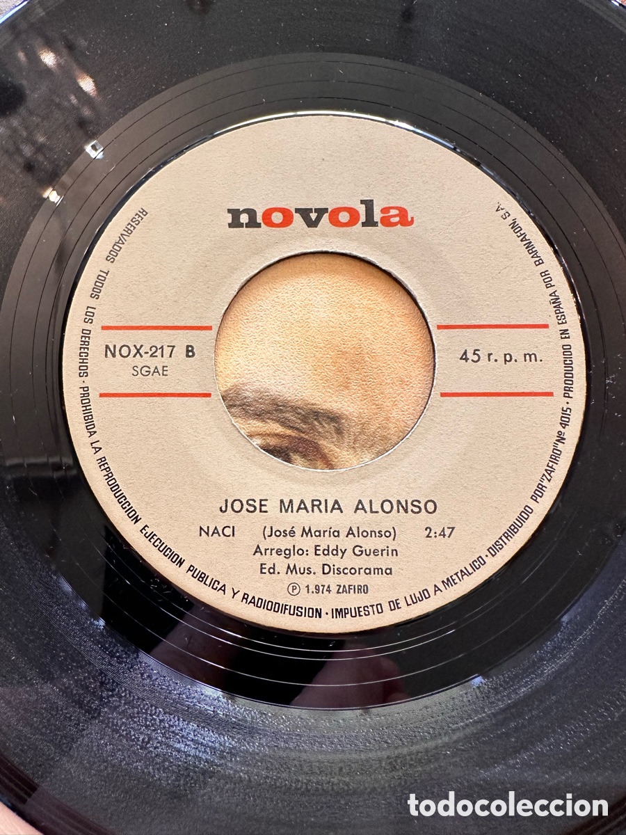 Discos de vinilo: JOSE MAR&Iacute;A ALONSO: VIVAR / NAC&Iacute; - Foto 5
