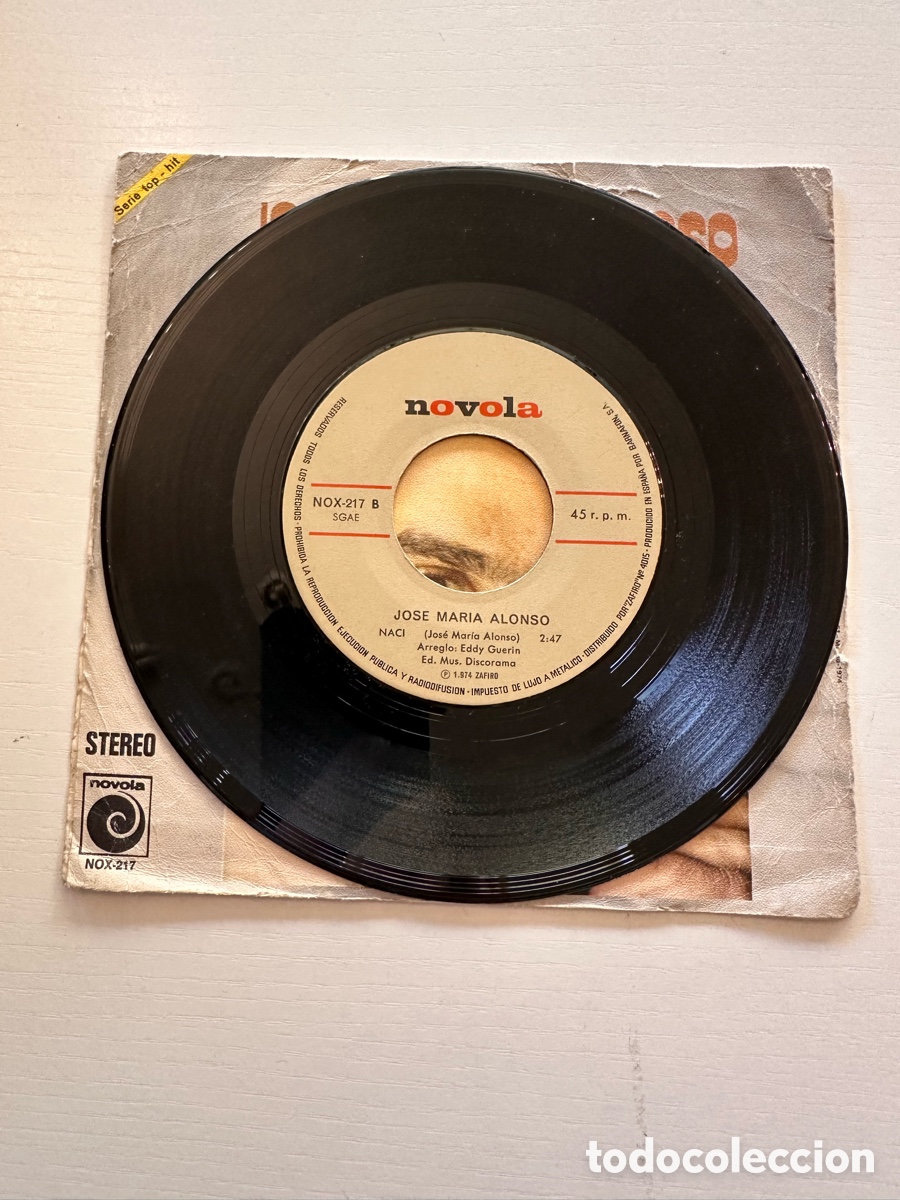 Discos de vinilo: JOSE MAR&Iacute;A ALONSO: VIVAR / NAC&Iacute; - Foto 6