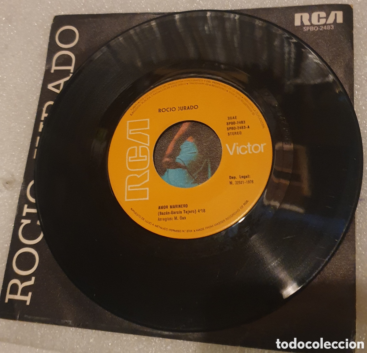 Discos de vinilo: Rocio jurado - Amor marinero - Foto 2