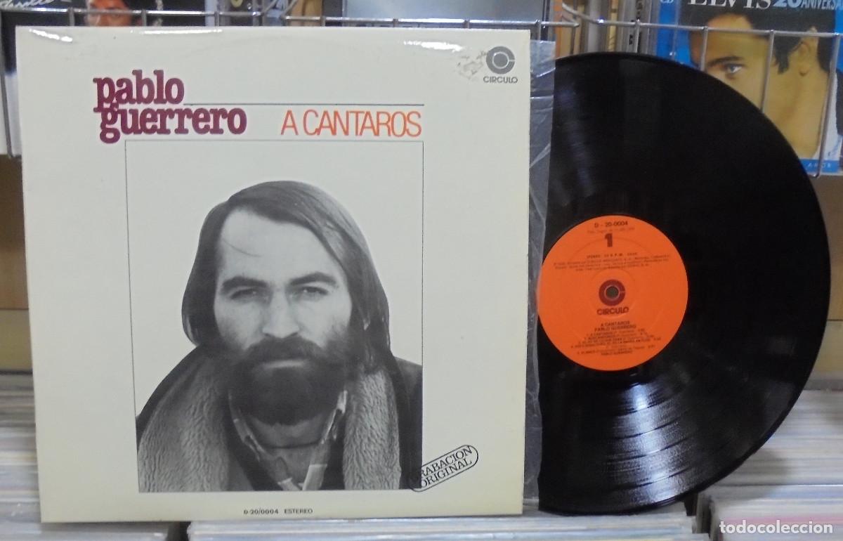 Discos de vinilo: Pablo Guerrero. A cantaros. Circulo 1979 -- LP - Foto 1