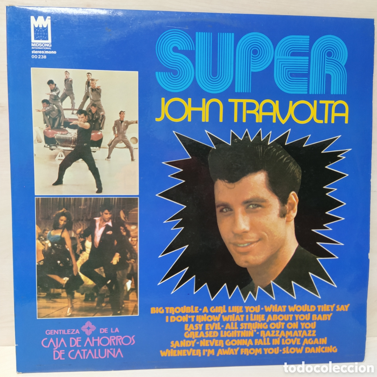 Discos de vinilo: John Travolta - Super John Travolta (LP, Comp) 1979/ES - Foto 1