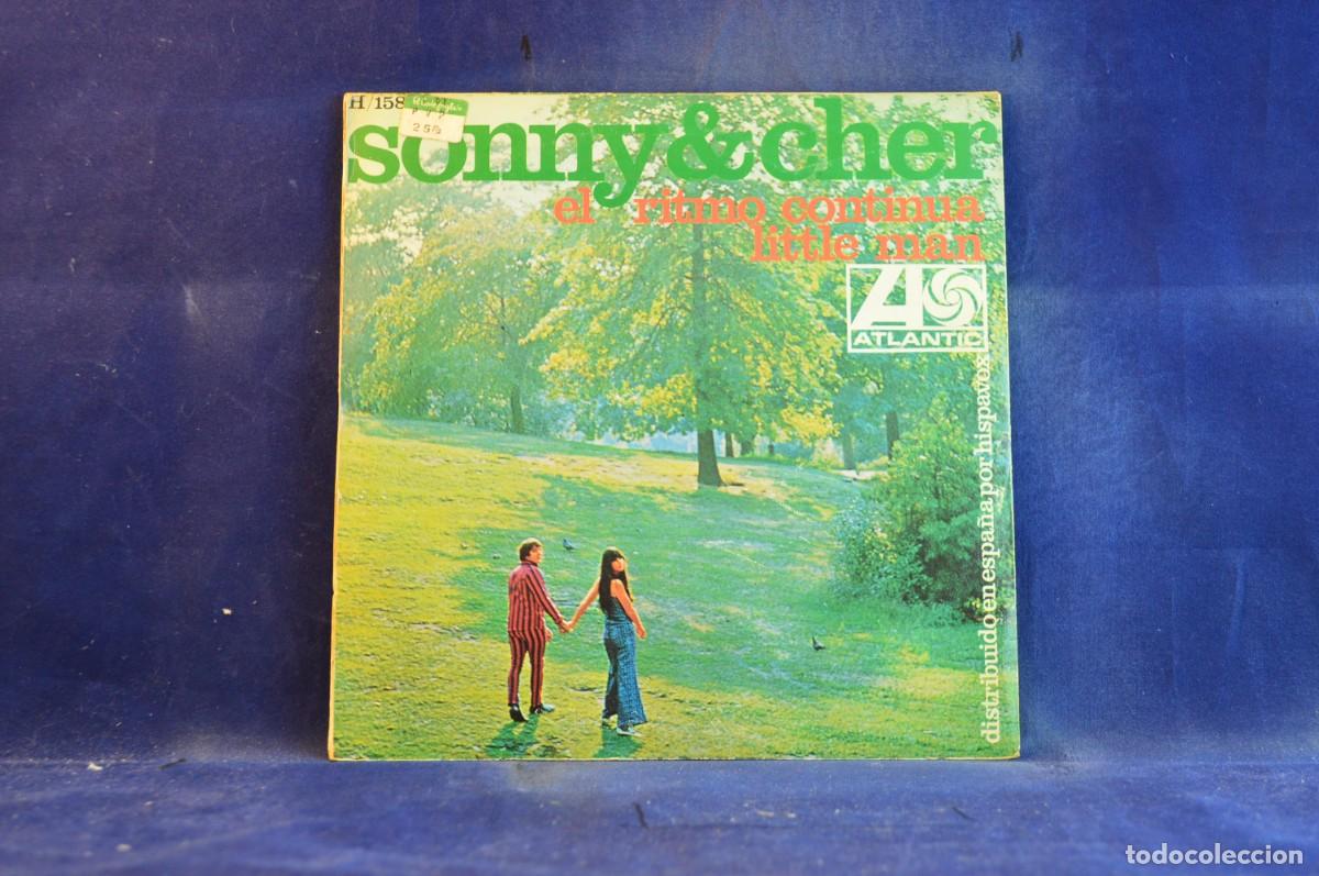 Discos de vinilo: SONNY AND CHER - EL RITMO CONTINUA - LETTLE MAN - SINGLE - Foto 2