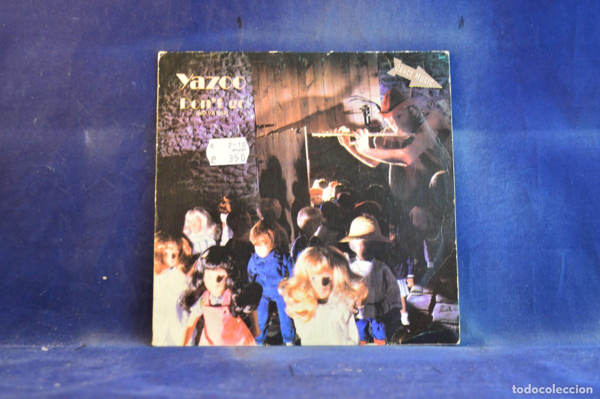 Discos de vinilo: YAZO - WINTER KILLS - DON&acute;T GO - SINGLE - Foto 1