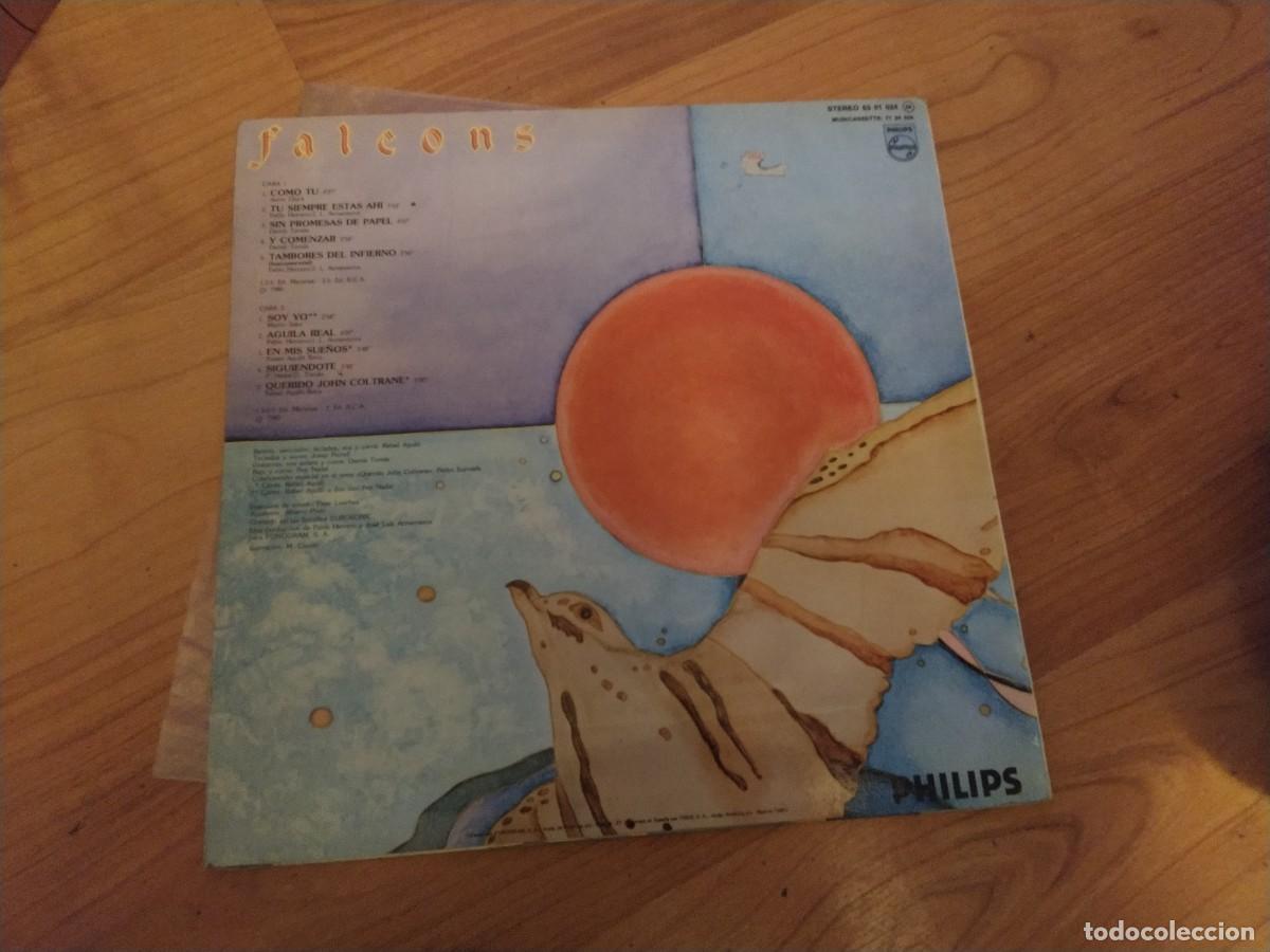 Discos de vinilo: FALCONS - COMO TU - LP 1981 Philips - Foto 2