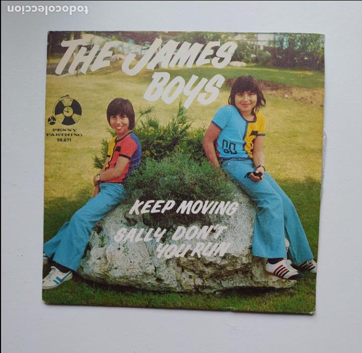Discos de vinilo: THE JAMES BOYS - KEEP MOVING - SINGLE. TDKDS28A - Foto 1