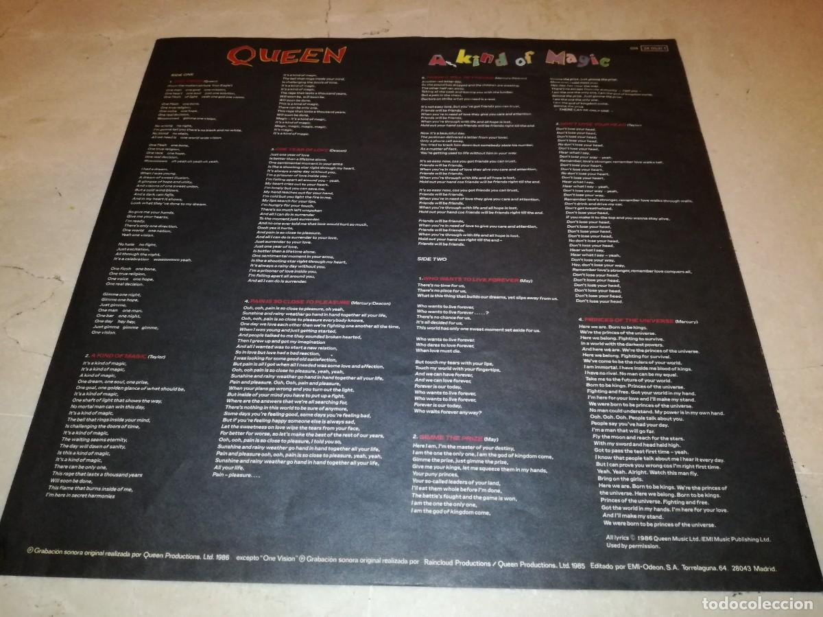 queen – live magic - vinyl, lp, album, gatefold - Compra venta en  todocoleccion