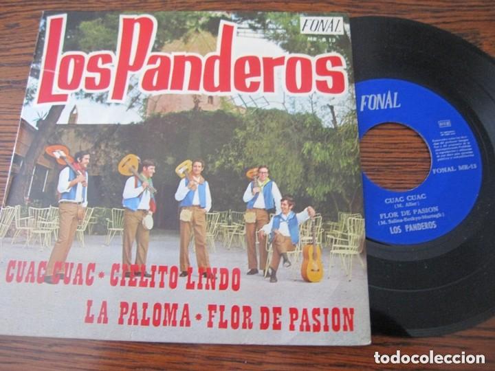 Discos de vinilo: LOS PANDEROS 4 EP&acute;S / FONAL-MALLER - Foto 1