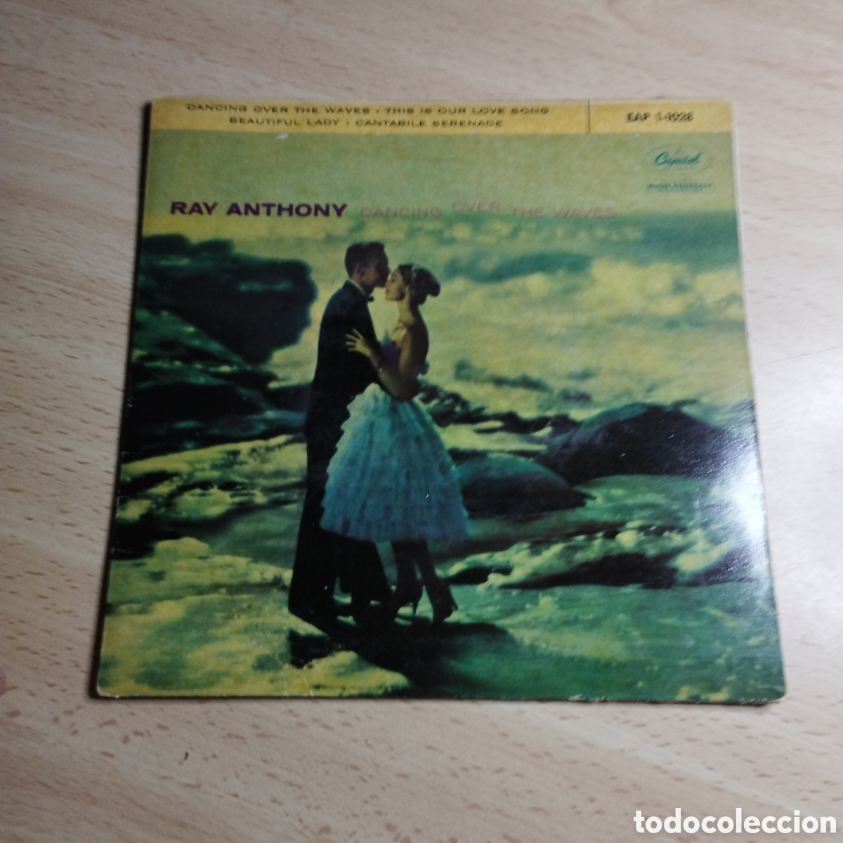 Discos de vinilo: EP 7&rdquo; Ray Anthony 1959..Dancing over the waves + 3. - Foto 1