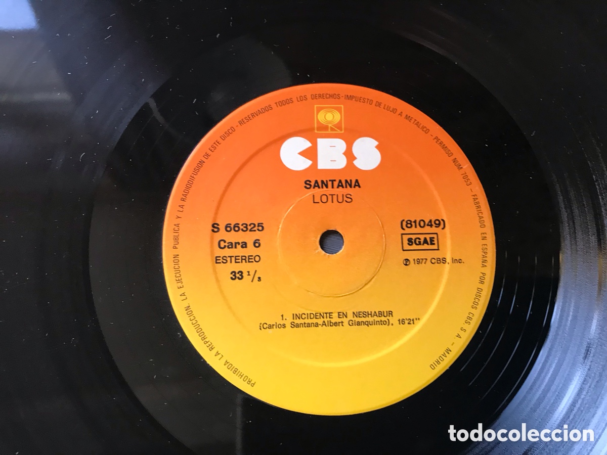 Discos de vinilo: Lotus. Santana - Foto 10